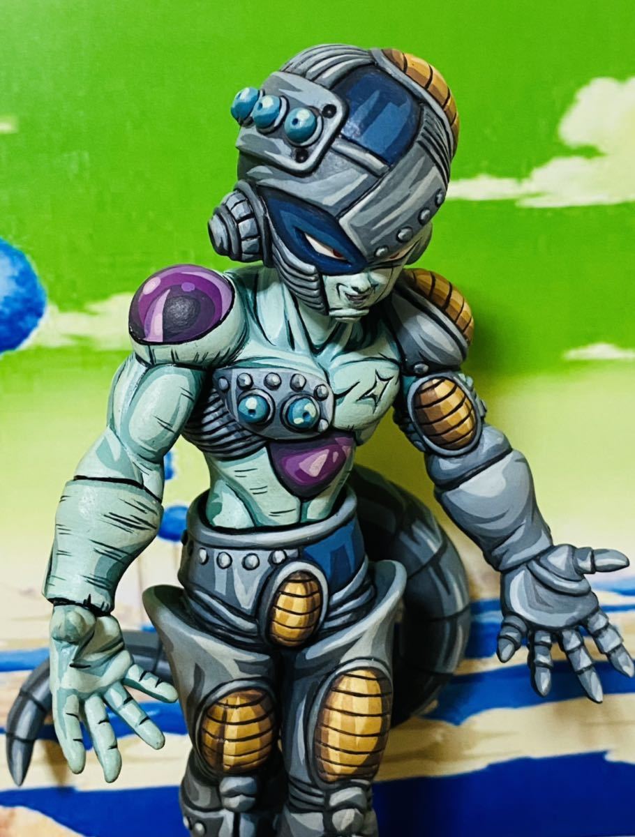 ドラゴンボール MSP フリーザ 改造フィギュア リペイント 二次元彩色