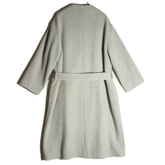 IENA ラムウールノーカラーコート IENA（イエナ）の「ラムウールノー