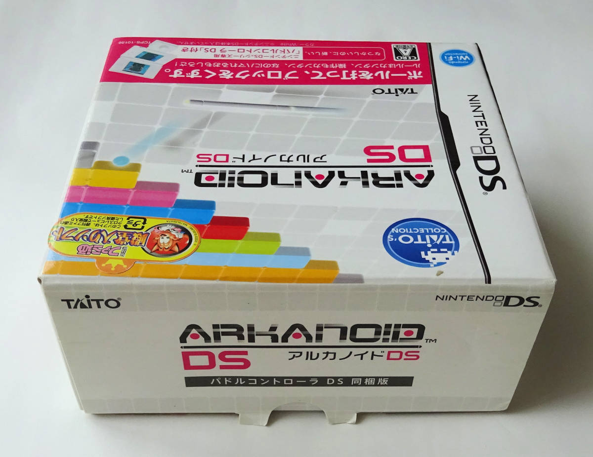 DS アルカノイドDS + パドルコントローラ ARKANOID + TAITO PADDLE