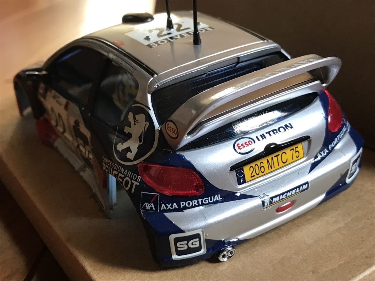 KYOSHO 京商 ミニッツ用ボディ プジョー206 Peugeot 206 Rallye 