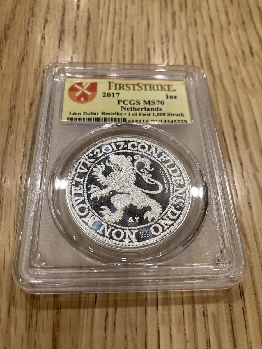 PCGS鑑定MS70 FirstStrike】 ライオンダラー 2017年 オランダ造幣局 ロイヤルダッチ 銀貨 シルバーコイン Lion  Dollar(銀製)｜売買されたオークション情報、Yahoo!オークション(旧ヤフオク!) の商品情報をアーカイブ公開 -  オークファン（aucfan.com）
