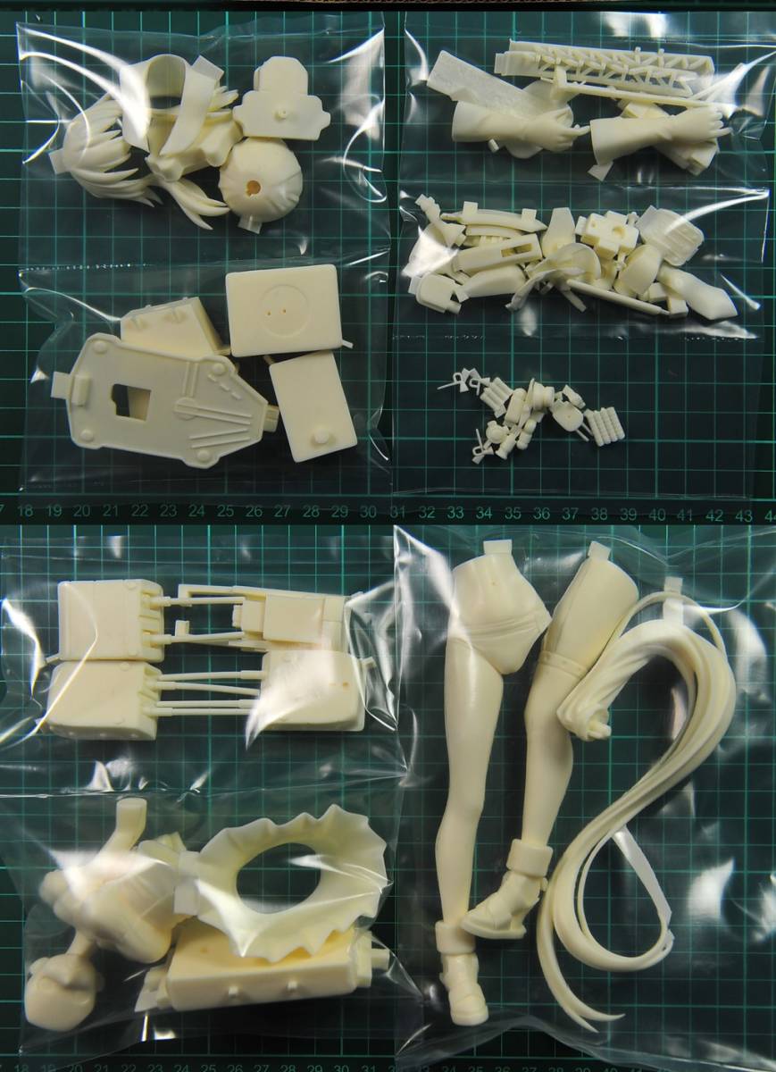 未組立 ガレージキット (W_1637)1/6 艦これ 矢矧 重装備 ver
