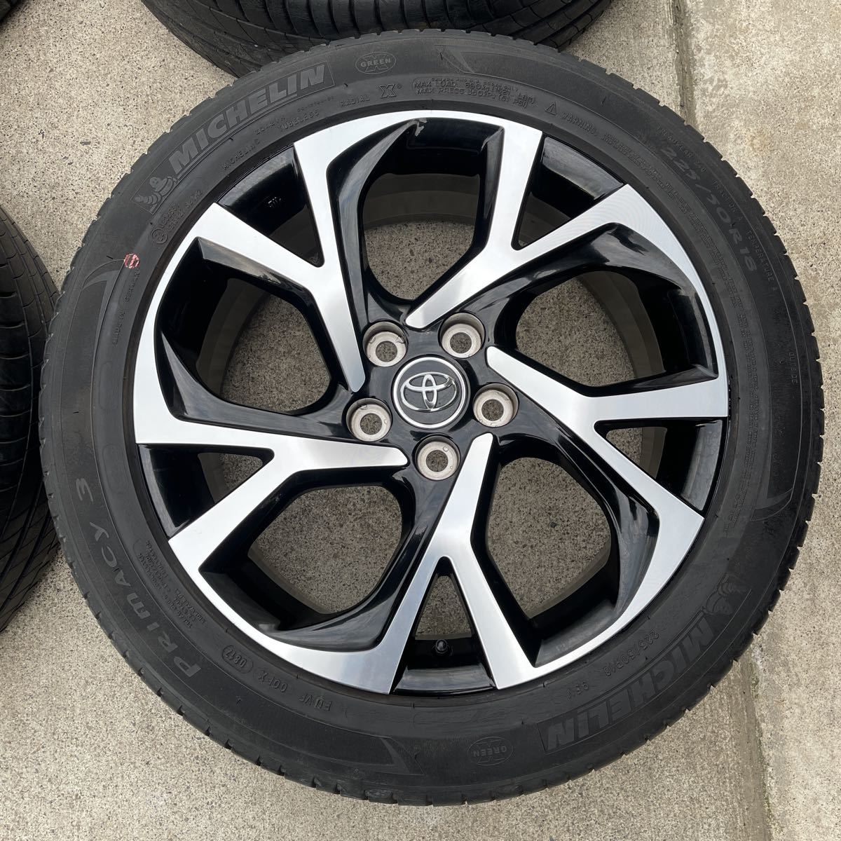 トヨタ 純正 ZYX10 C-HR CHR アルミ ホイール ホイル 1本 18インチ 18 