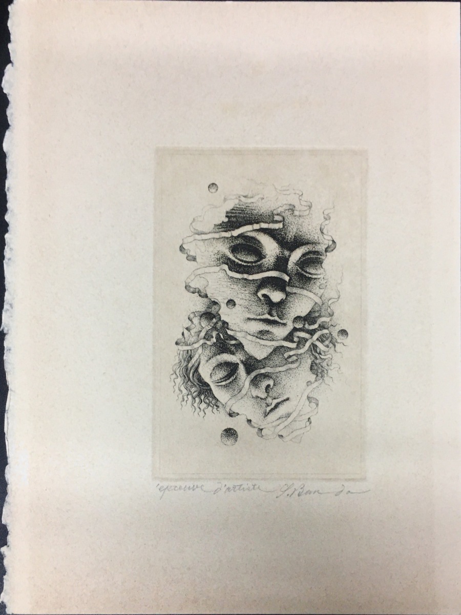 『坂東壮一オリジナル銅版画』