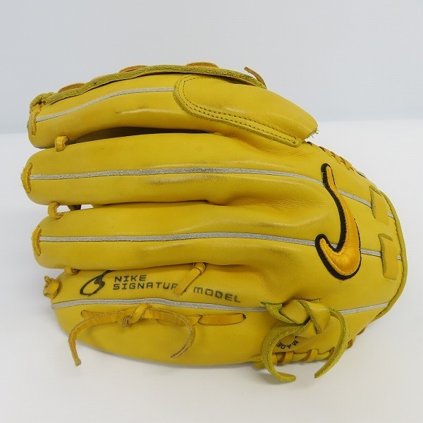 【良品】廃盤 NIKE ダルビッシュモデル 少年軟式 投手用グローブ 良品】廃盤 NIKE ダルビッシュモデル 少年軟式 投手用グローブ 【公式