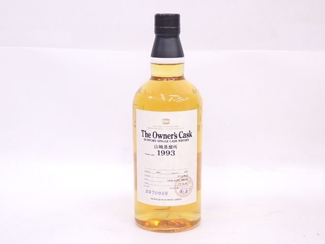 未開栓】サントリー山崎シングルカスクオーナーズカスク13年もの