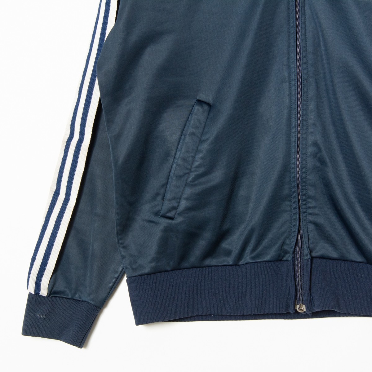 70s adidas アディダス トラックジャケット ネイビー L USA製 メンズ 