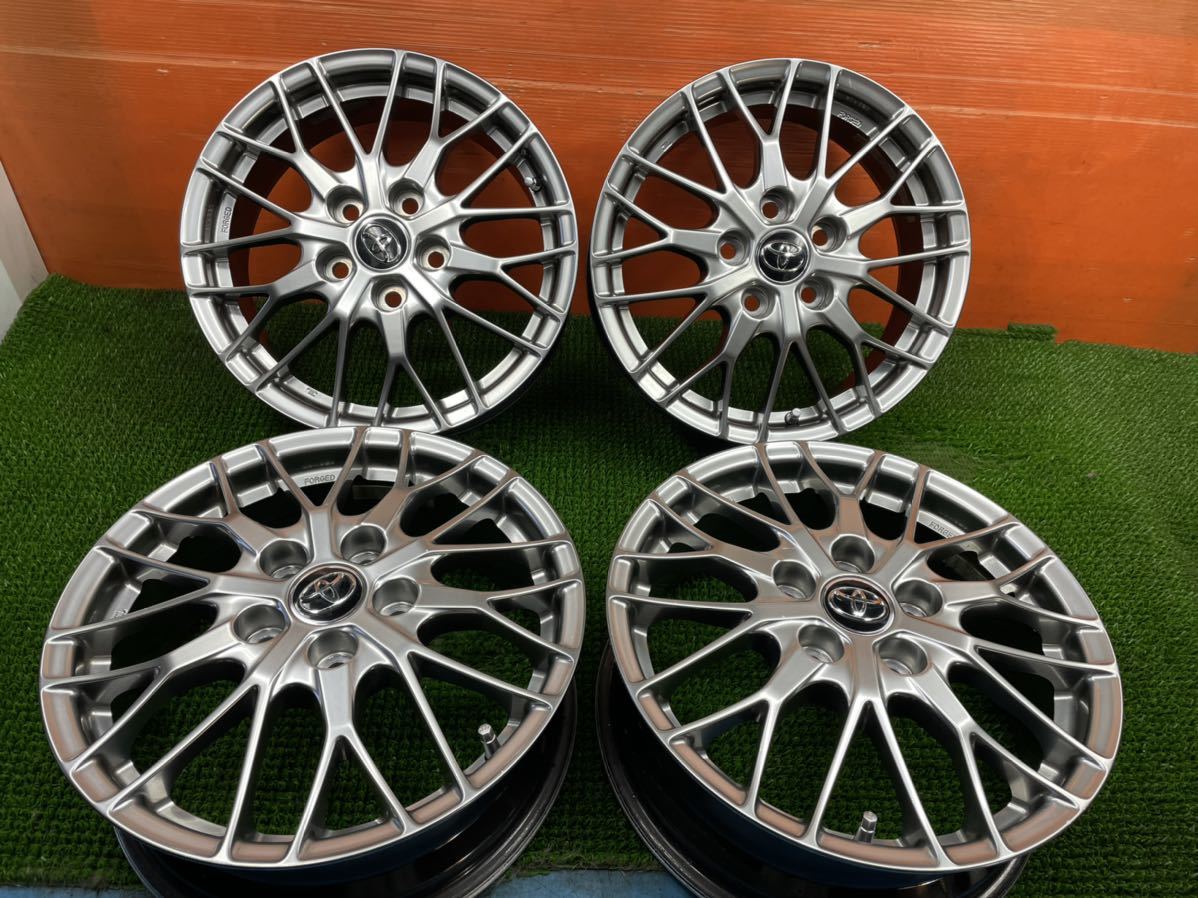 激安大特価，安い F-53 トヨタ純正 ノア ヴォクシー 80系 16インチ 6J +50 PCD114.3 5穴 鍛造 BBS製 4本(純正品)｜売買されたオークション情報、yahooの商品情報をアーカイブ公開 - オークファン 5穴