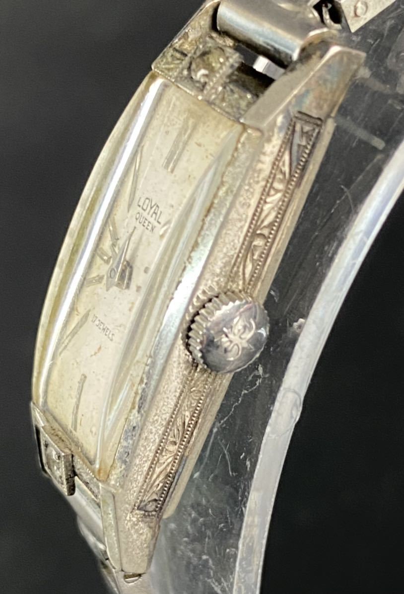 新作，100%新品 ロイヤルクィーン 手巻き 腕時計 K14WG