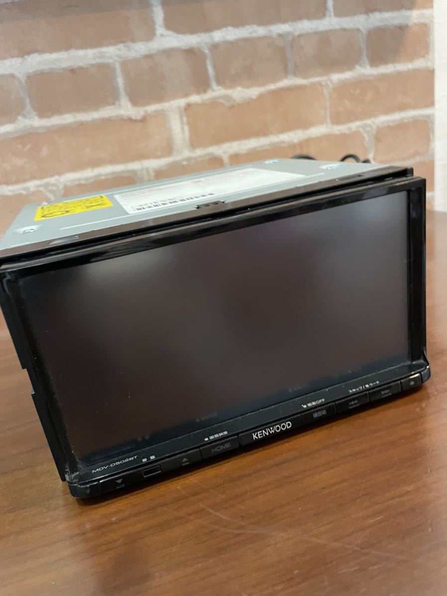 MDV- D502BT 2022年春版 最新地図データ KENWOOD フルセグ DVD 