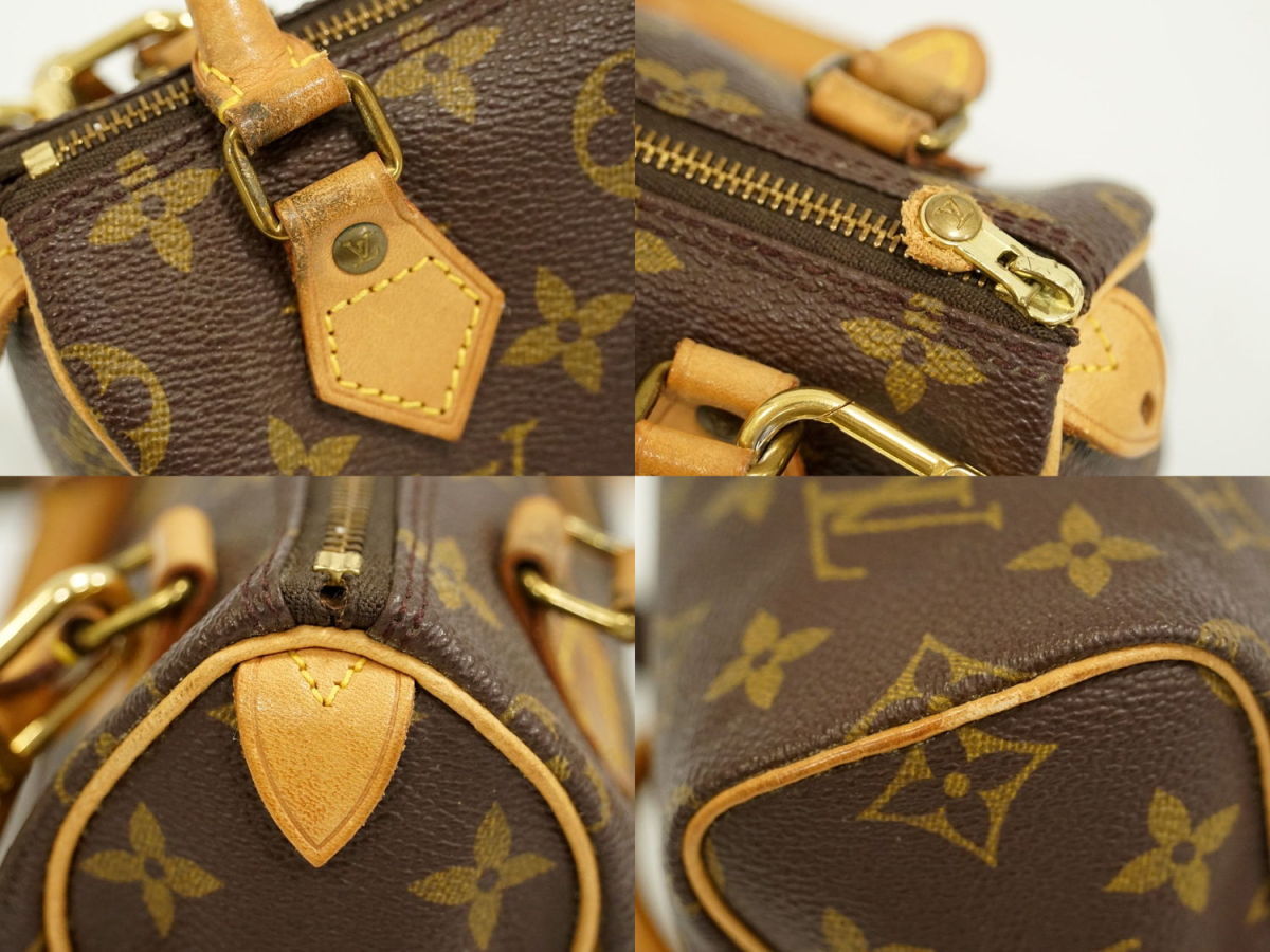 本物 ルイヴィトン LOUIS VUITTON LV ミニスピーディ ヴィンテージ 