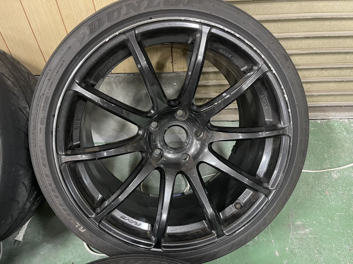 RAYS レイズ グラムライツ 57 Transcend 18インチ ホイール 10J +40 