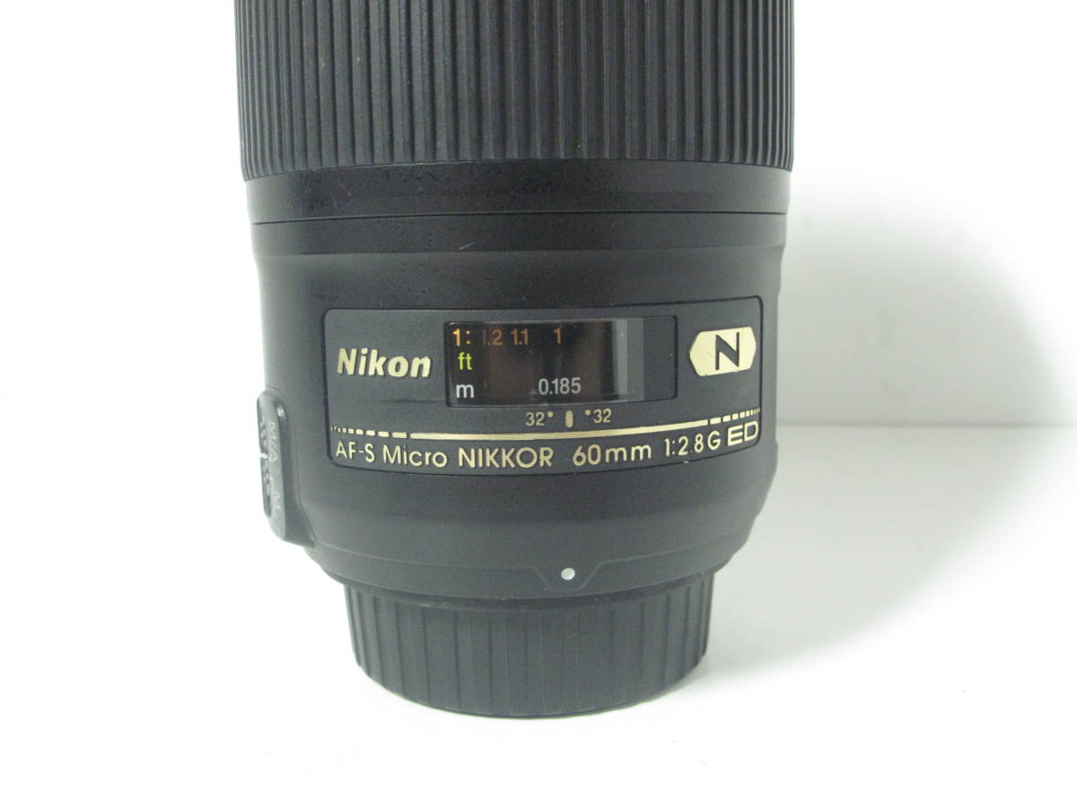 60mm Nikon AF-S Micro ED NIKKOR G | AF Lens f⁄2.8G F2.