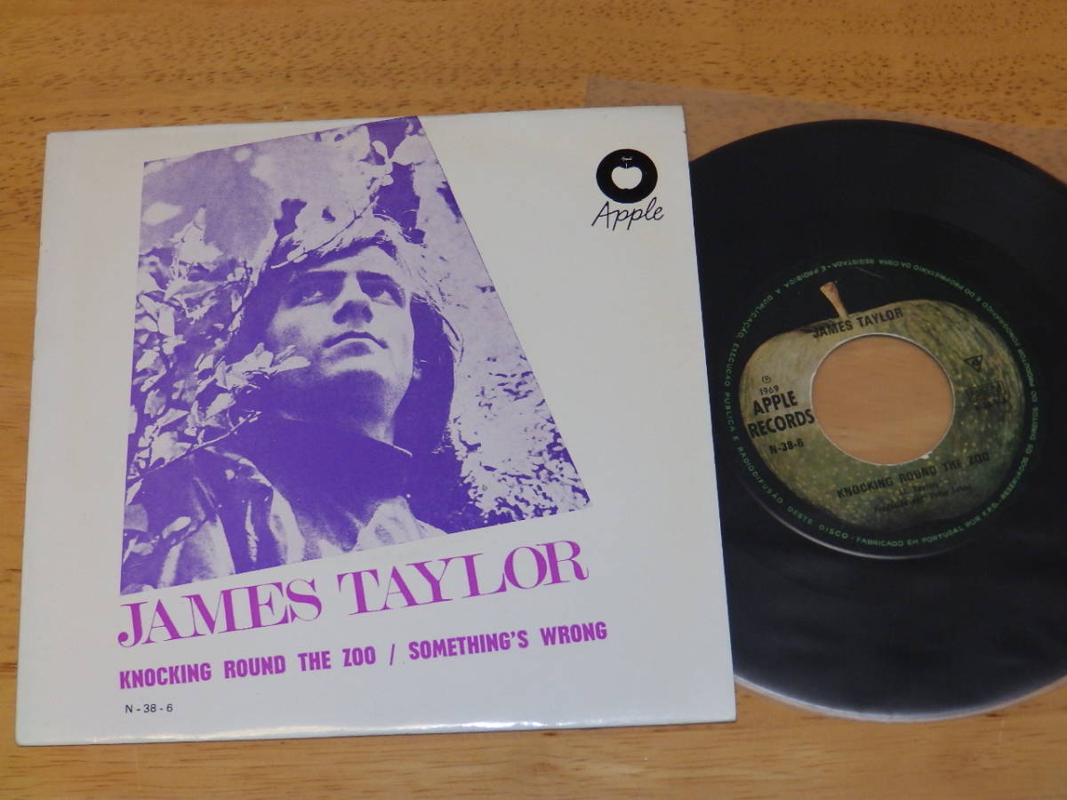 【限定SALE，お買い得】 JAMES TAYLOR ジェームス テイラー KNOCKING ROUND THE ZOO 精神病院 ポルトガル盤シングル/N-38-6/ビートルズ＆アップル関連(Beatles， The)｜売買されたオークション情報、yahooの商品情報をアーカイブ公 B