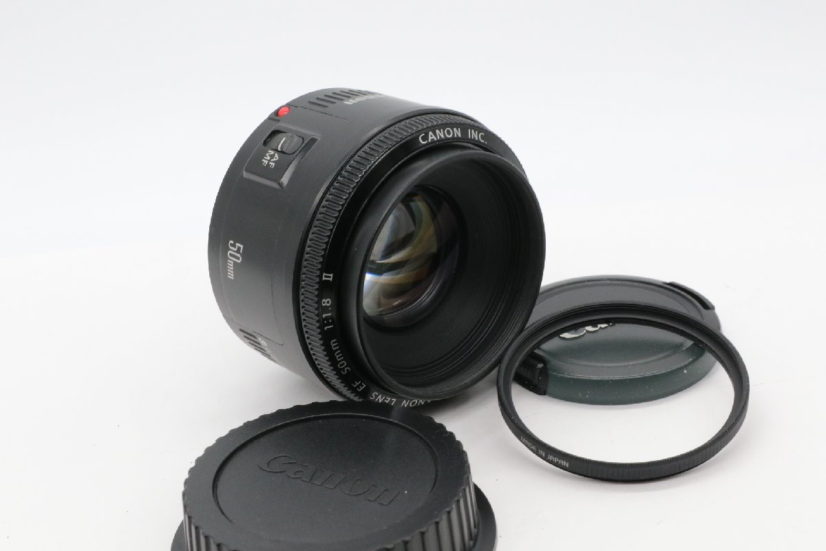 ★良品★キャノンCANON EF 50MM F1.8 II ★動作品　#2821S #0004