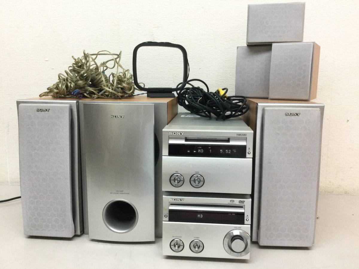 オーディオ機器 SONY ソニー ミニディスクカセットデッキ MDS-SE9