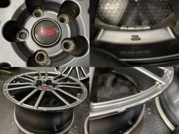SUBARU WRX スペックC STI 純正ホイール ENKEI製 18インチ 4本 8.5
