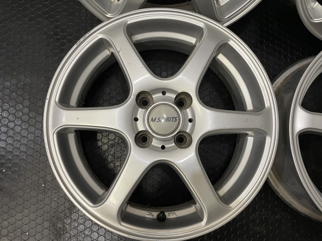 三菱 純正OPホイール M SPIRITS 15インチ 4本 5J4HPCD100+35 x2  