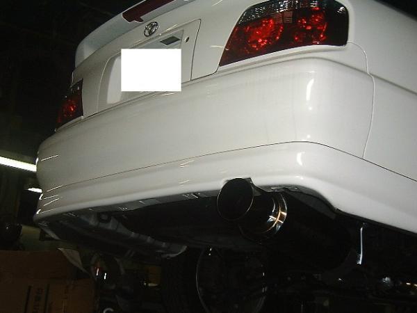 RAIZER】GX100/SX100 115パイ砲弾マフラー 115パイ砲弾マフラー