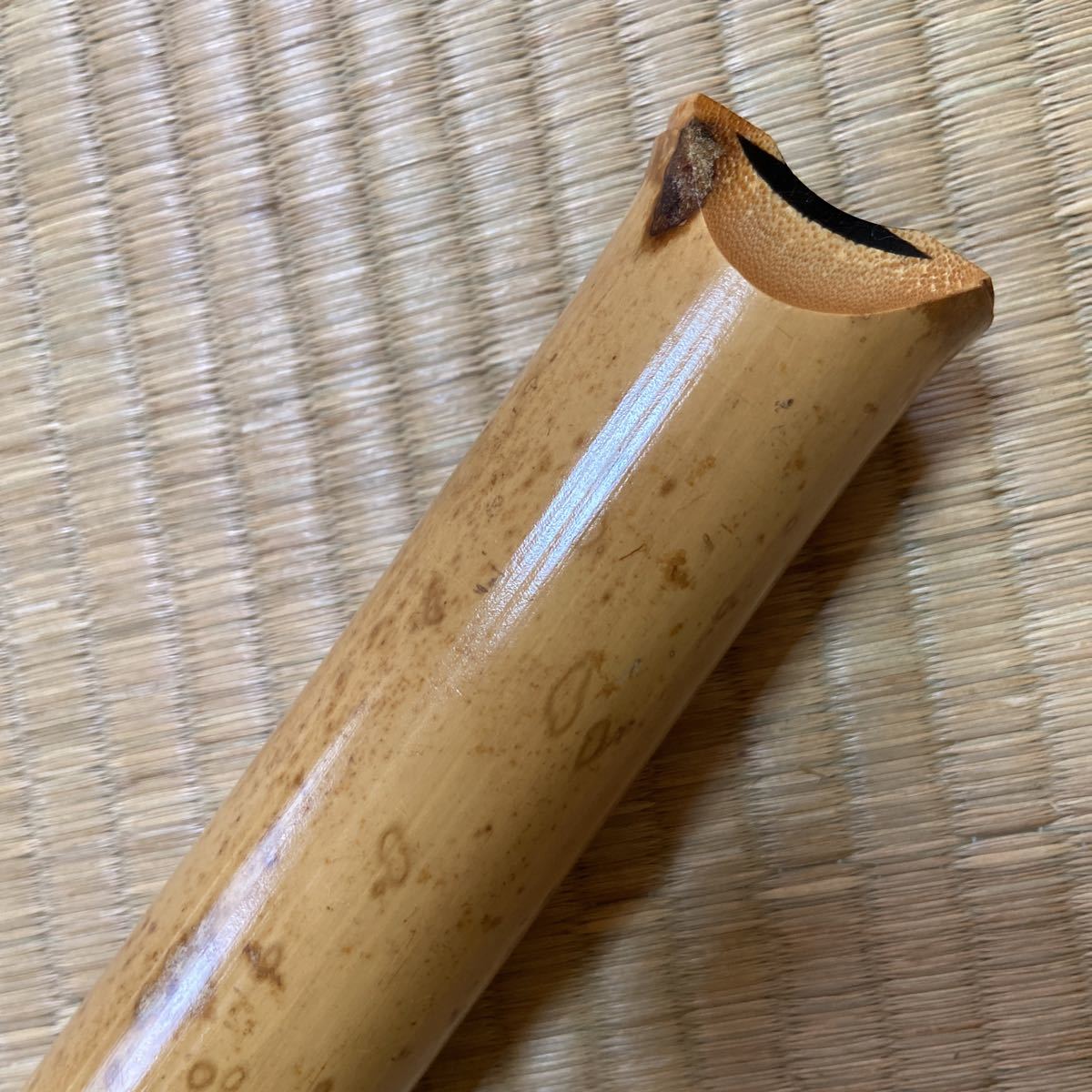尺八　1尺8寸管　精華銘_2