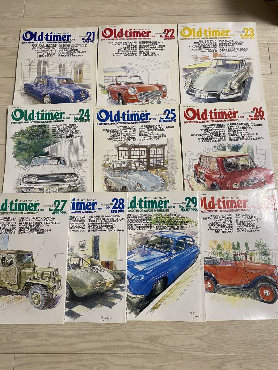  Old―timer No.21 30 10冊セット 古本 オールドタイマー(自動車一般)｜売買されたオークション情報、yahooの商品情報をアーカイブ公開 - オークファン 自動車一般
