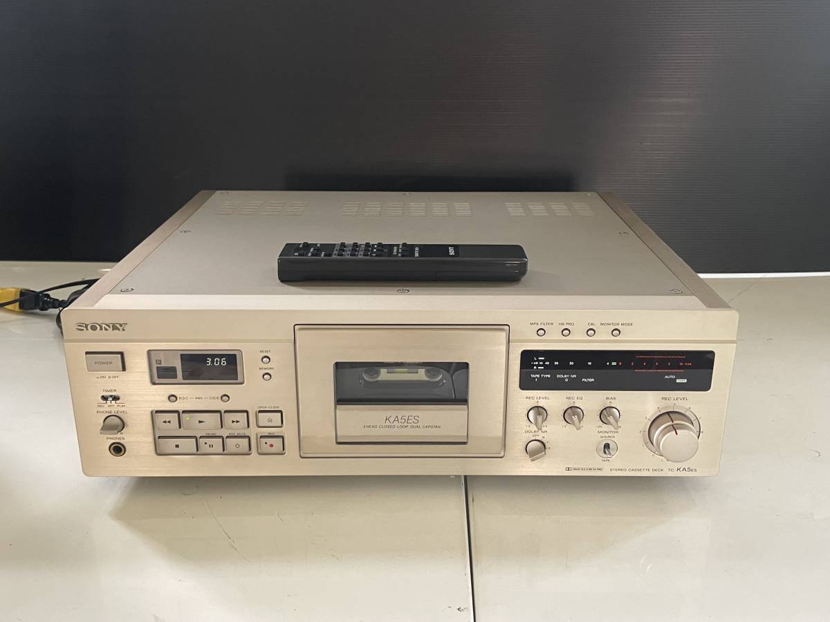 即購入可】SONY TC-4300SD カセットデッキ VUメーター SONY - ソニー