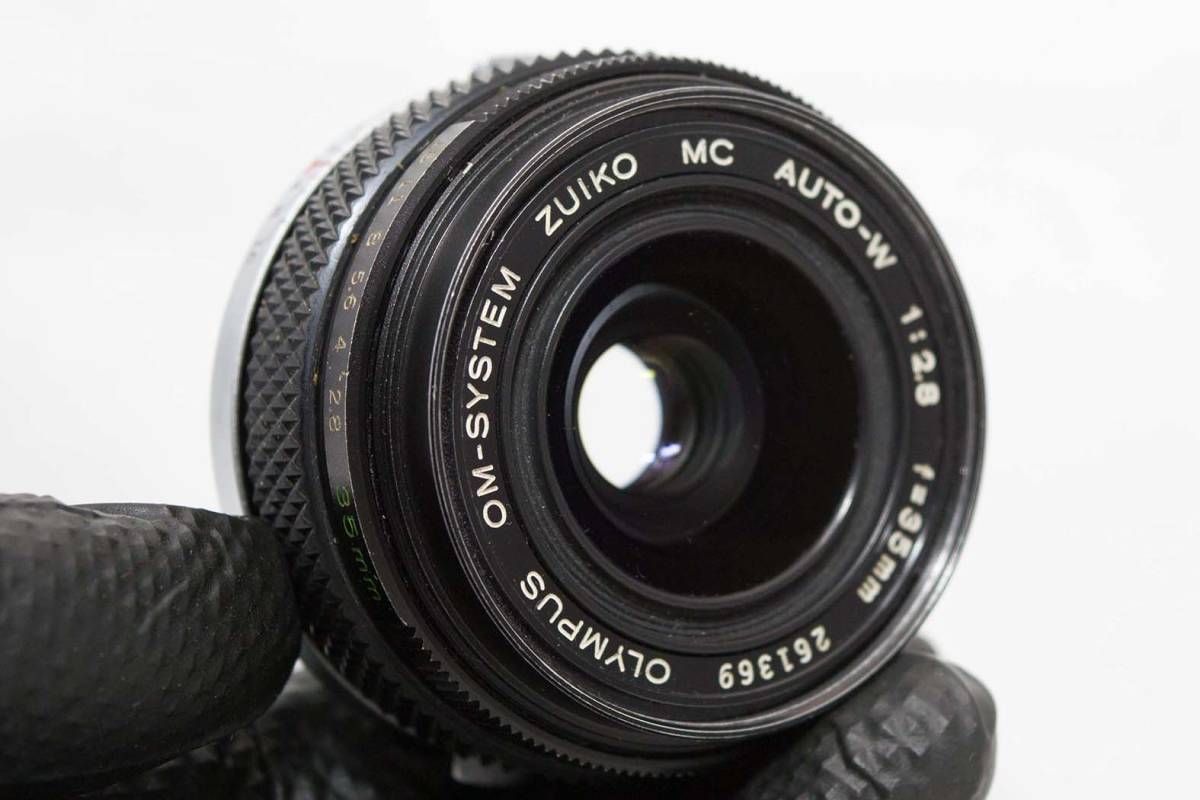 ♪オリンパス Zuiko Auto-W 35mm F2.8 単焦点 レンズ-♯369♪