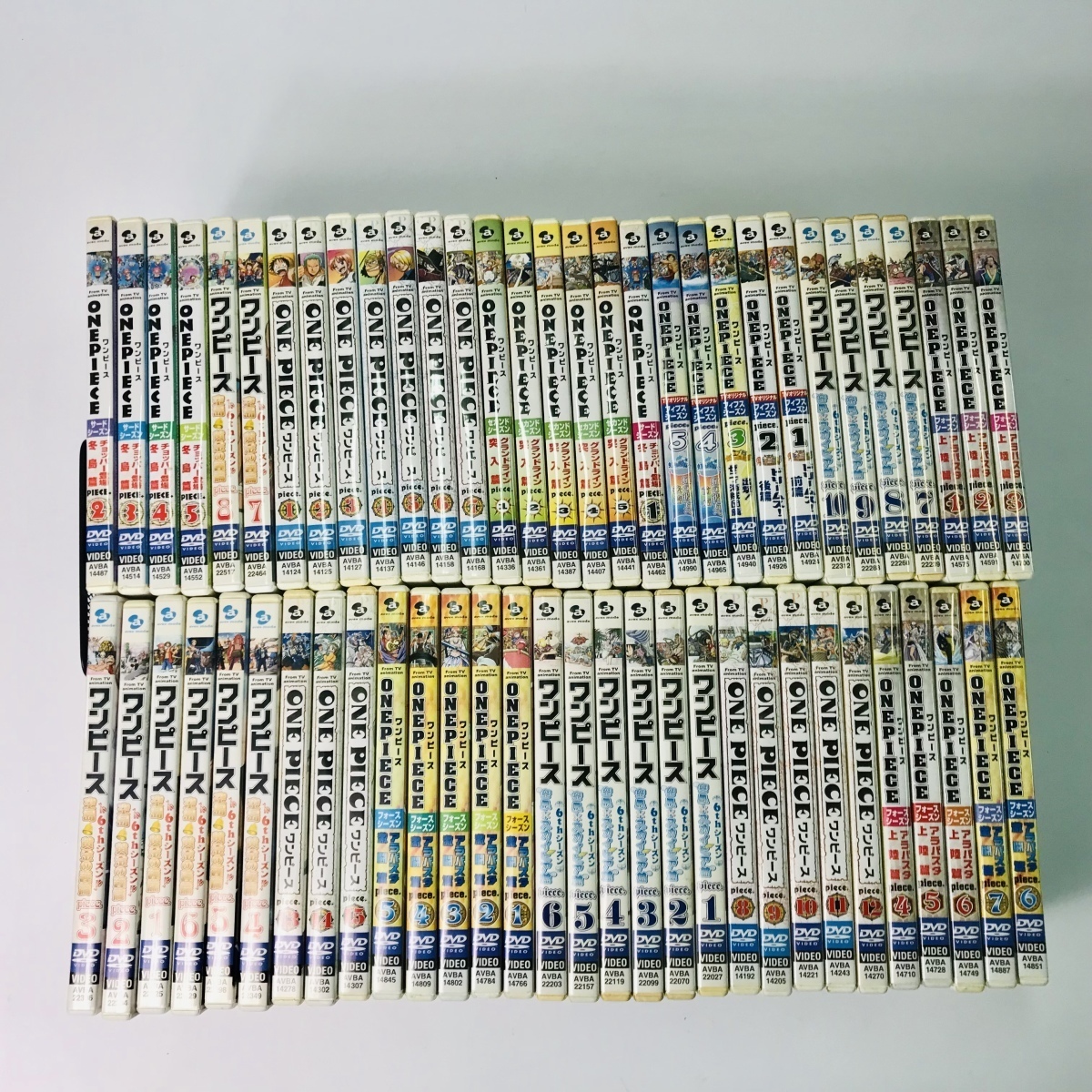  DVD ワンピース 1 6シーズン 61巻セット(わ行)｜売買されたオークション情報、yahooの商品情報をアーカイブ公開 - オークファン わ行