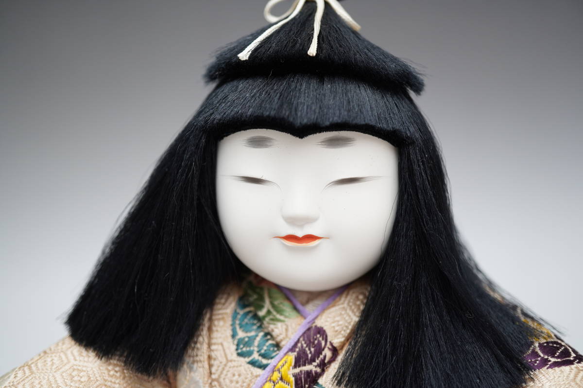 無形文化財 原米洲 木目込 古典巻袖雛 親王飾り お雛様 ひな人形