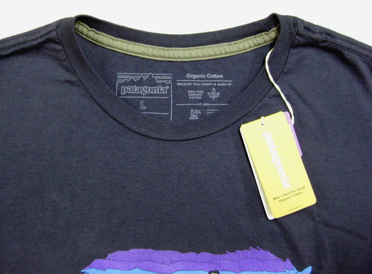 パタゴニア新品☆メンズ バックフォーグッド オーガニックTシャツ 