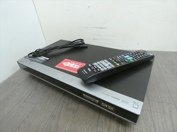 美品 SHARP 4Kレコーダー1TB W録 開封後動作確認のみ TU-UD1000