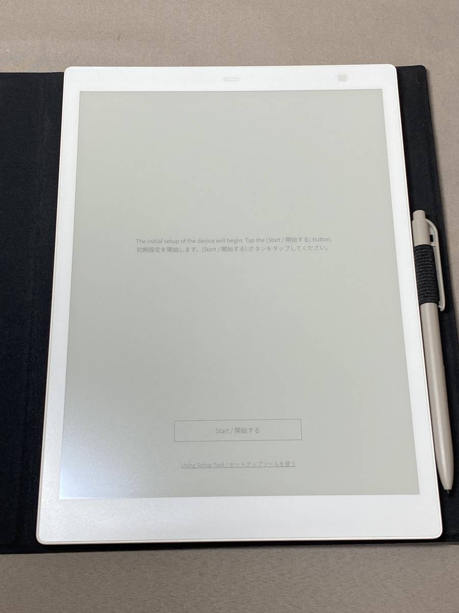 富士通 Quaderno A5(Gen.2) FMVDP51 電子ペーパー（カバー付き