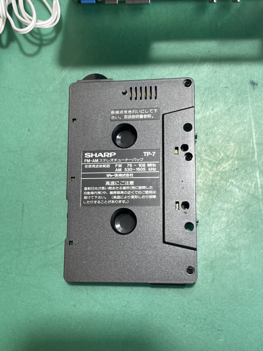 中古シャープ SHARP JC-7 FM / AM ステレオヘッドホン カセット