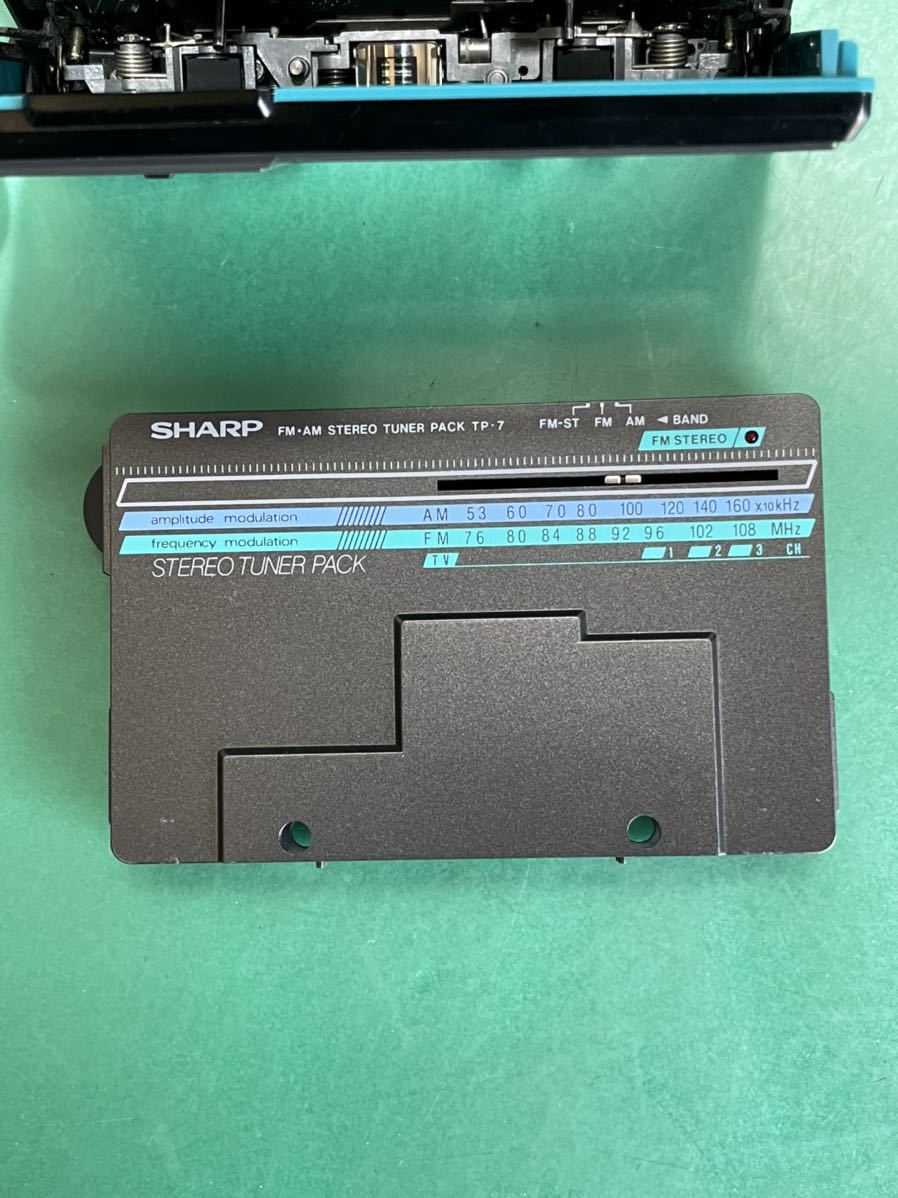 中古シャープ SHARP JC-7 FM / AM ステレオヘッドホン カセット