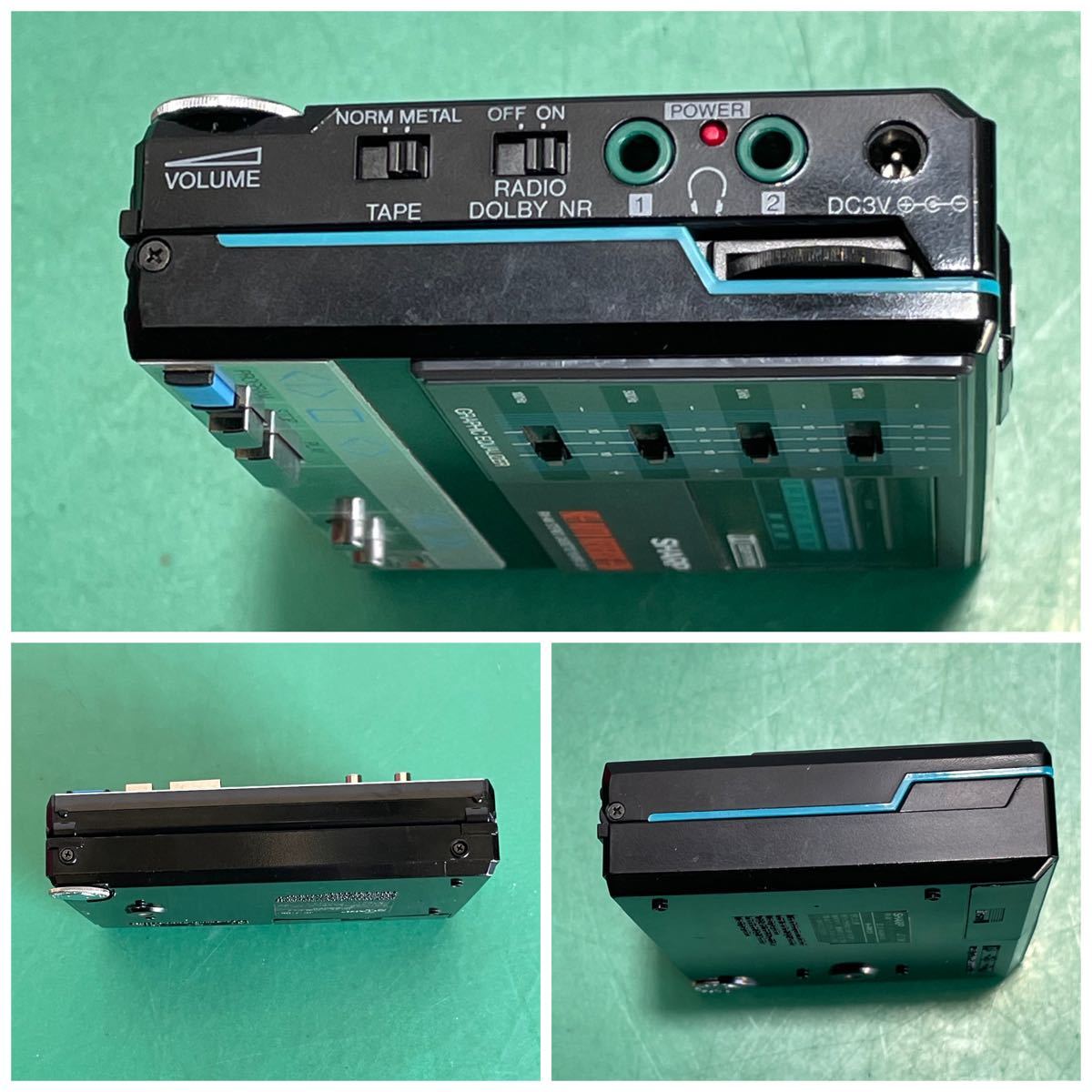 【未開封】SHARP JC-7 /TP-7ステレオヘッドホン⭐︎カセットプレーヤー 中古シャープ SHARP JC-7 FM / AM ステレオヘッドホン カセット