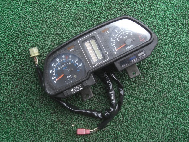 Z550GP Z400GP 純正 当時物 メーター トリップ・FUEL・VOLT確認済み