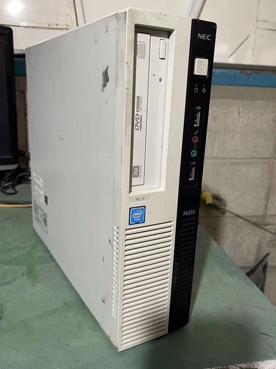 美品【Win10】NEC MJ28EL-N Celeron G1840 メモリ4GB 楽天市場】Windows10 Pro 64bit NEC Mate MJ28EL-N (PC-ML28ELZLJASN