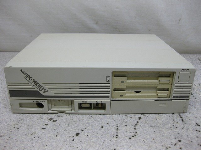 【通電のみ確認済】NEC PC9801UV11 ジャンク NEC PC9801UV11 Yahoo!オークション ジャンク PC-9801UV11 ジャンク品