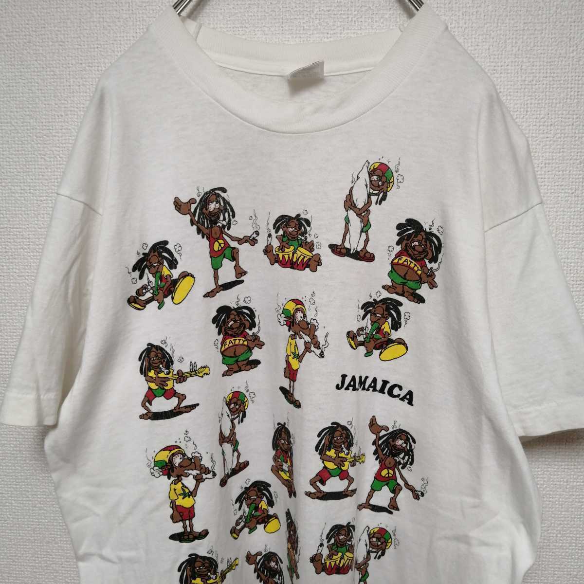 USA製 FRUIT OF THE LOOM フルーツオブザルーム JAMAICA ジャマイカ T 