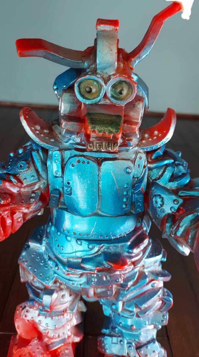 当時物 マルサン キャプテンウルトラ怪獣 ガルバン ソフビ キャプテン