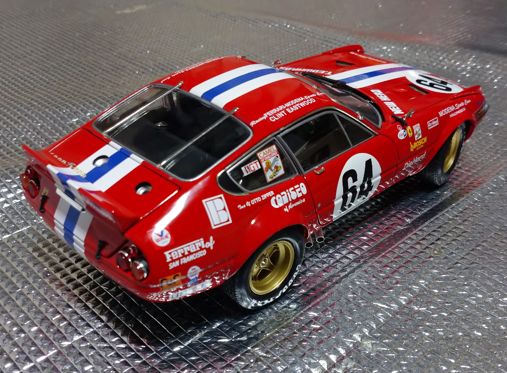 京商1/18 フェラーリ365GTB/4 デイトナ24時間レース1977＃64 1⁄18