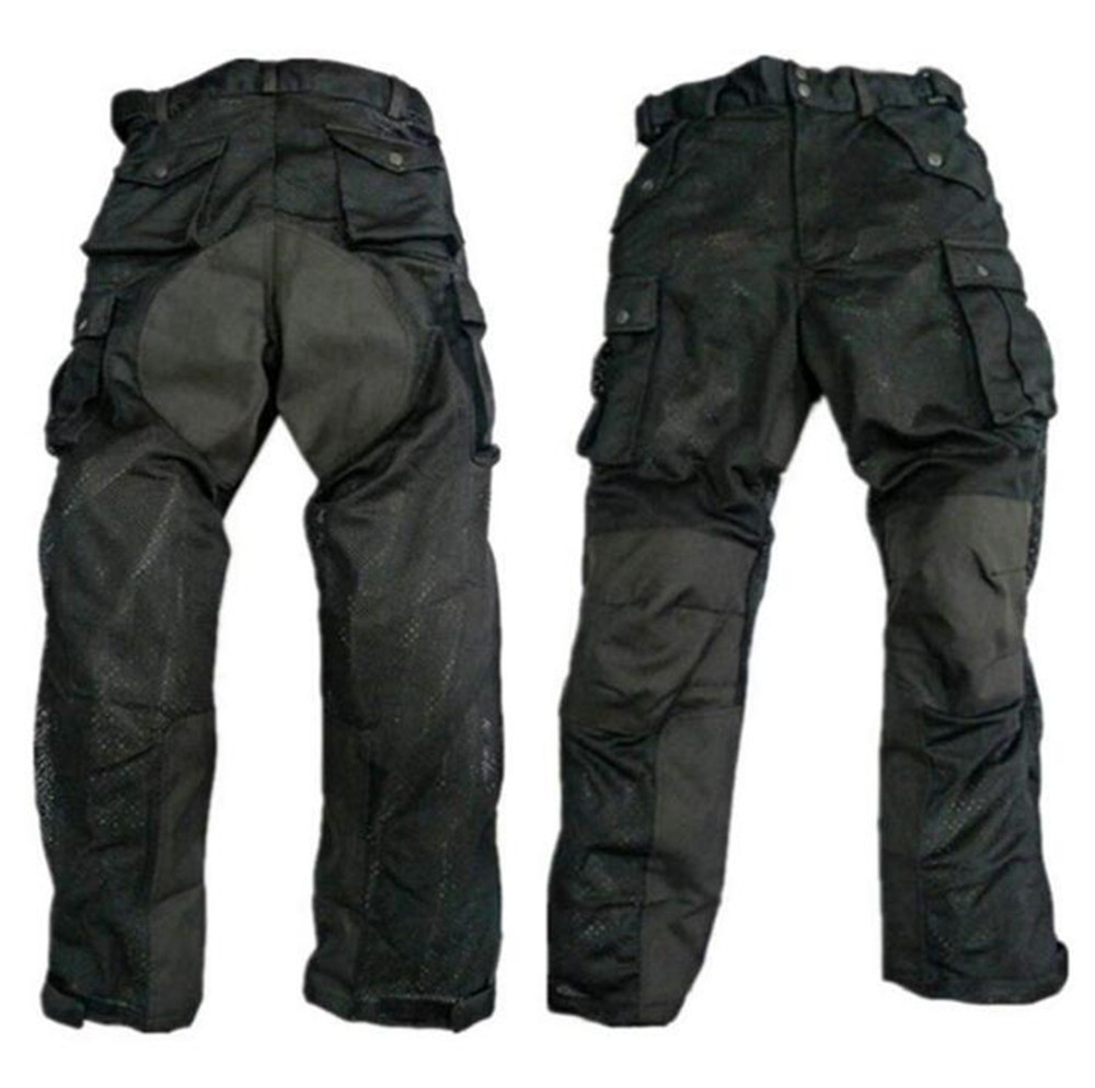 SSPEC　フリーライダー　バイクウエア　メッシュ　黒パンツ 春 夏 秋用　M/L/XL/XXL/XXXL★SSPEC /ライター メッシュ通気 夏用 バイク フラッグシップ オートバイ専用 テキスタイルメッシュパンツ[DP-46] ウェア,メンズ パンチングレザーパンツ