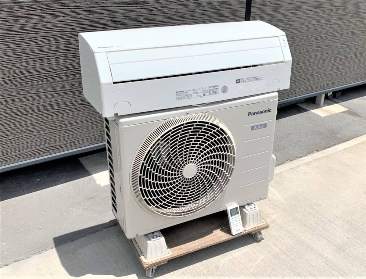☆美品☆Panasonic/パナソニック ルームエアコン CS-227CF-W 6畳用 2.2 