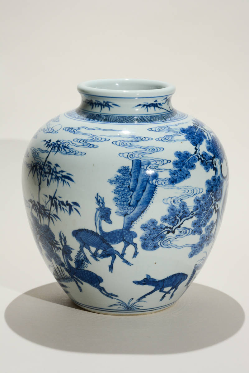 中国 染付 壺 花瓶 陶磁器 壺(染付)の中古品・新品・未 2026年最新Yahoo!オークション - | Yahoo