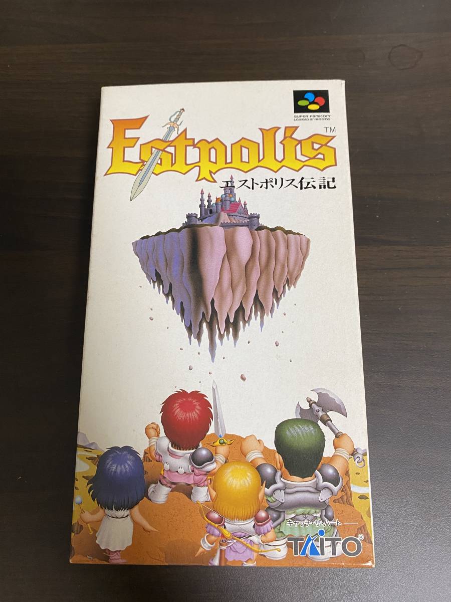 正規品，豊富な エストポリス伝記 ファミコン 箱 説明書付き(アクション)｜売買されたオークション情報、yahooの商品情報をアーカイブ公開 - オークファン タイトル