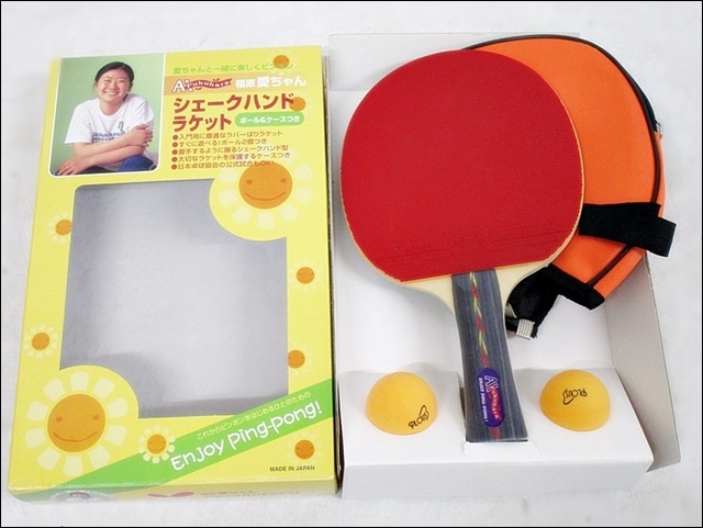 バタフライ butterfly ラケット　福原愛　FL ラバー付き 16 00-000000-00 [Y] Butterfly バタフライ 卓球 ラケット 福原愛