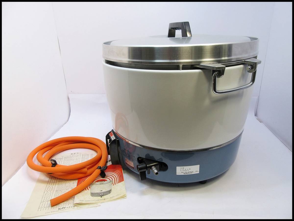 ●Rinnai リンナイ ガス自動炊飯器 LPガス用 RR-30 未動作確認 現状品●