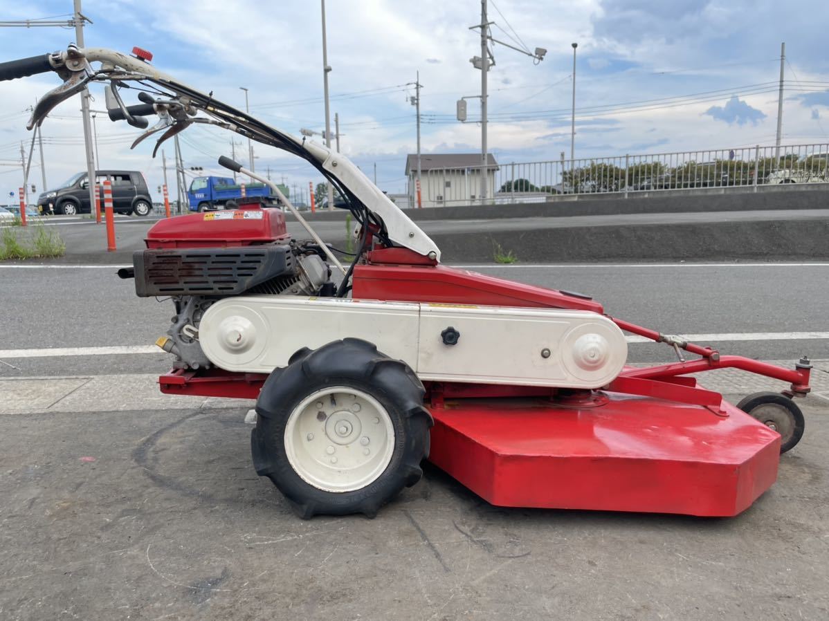 草刈機/芝刈機 オーレック オートモアー AM80 8馬力 大型機種 自走