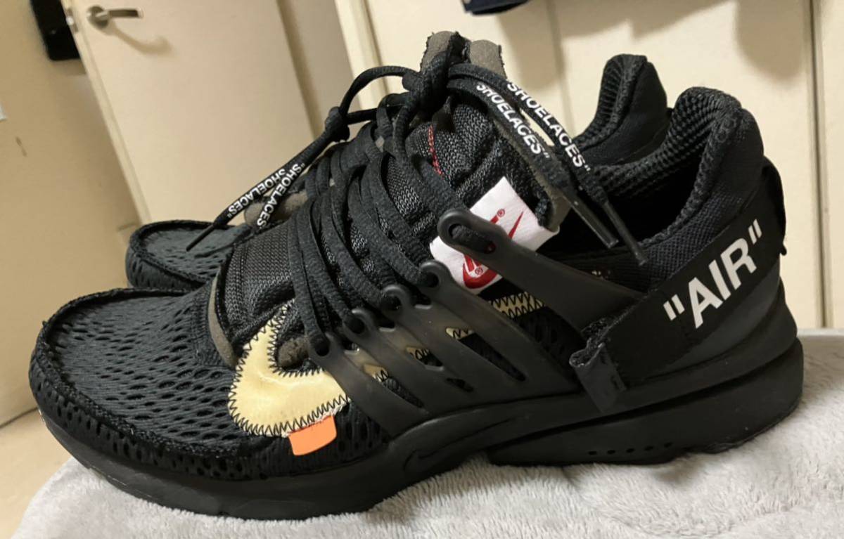 NIKE THE10 AIR PRESTO / off-white / 28cm / BLACK