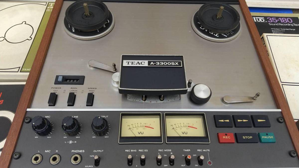 TEAC オープンリールデッキ A-3300sx 中古